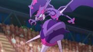 Naganadel had a poor matchup against Lucario (Image via The Pokemon Company)